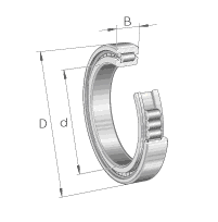 INA SL182972 满装圆柱滚子实物图 INA SL182972 满装圆柱滚子实物图